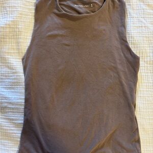 Abercrombie & Fitch Chocolate Brown Sleeveless Top